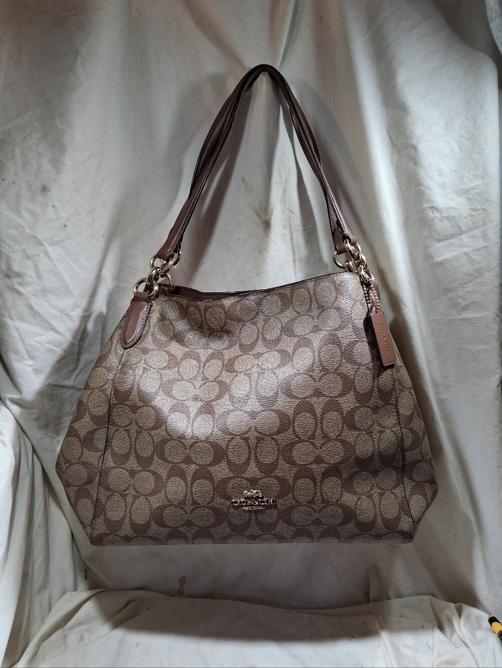 Coach signature Hallie shoulder bag